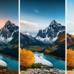 치매관리사 이직 성공 사례 - Here are three image generation prompts in English, designed to be detailed, age-appropriate, and al...