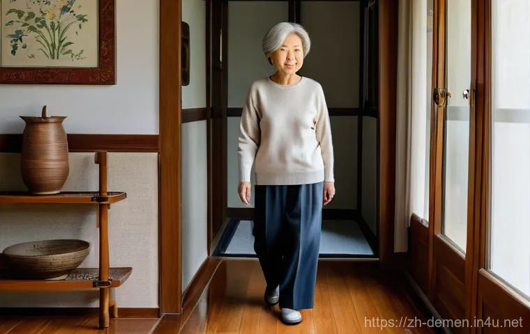 치매관리사 주간 사례 분석 - **Prompt 1: A Peaceful and Secure Home Environment**
    An elderly Asian woman, around 80 years old...